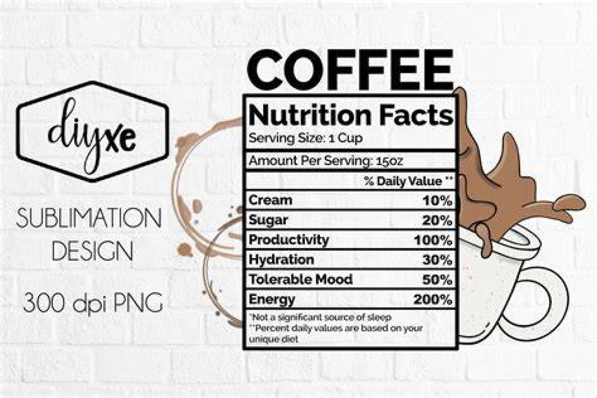 15 Pj's Coffee Nutrition Facts