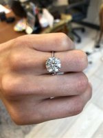 4 Carat Round Diamond Ring: a Timeless Symbol of Elegance