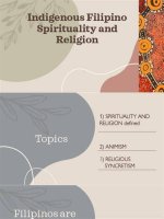 A Journey into Filipino Spirituality
