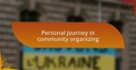 A Journey of Accuracy, Community, and Personal Fulfillment