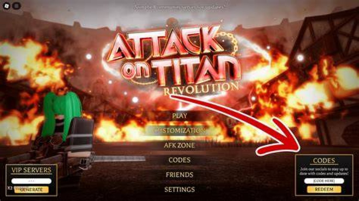 Attack on Titan Revolution Codes: Unlocking the Secrets of the Game