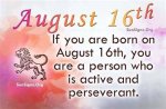 August 16 Famous Birthdays - Sunsigns. Org