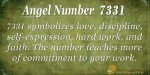 Biblical Meaning of Angel Number 7331. Find Spiritual and Symbolic Significance of 7331 Here
