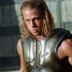 Brad Pitt's Wig in "Troy"