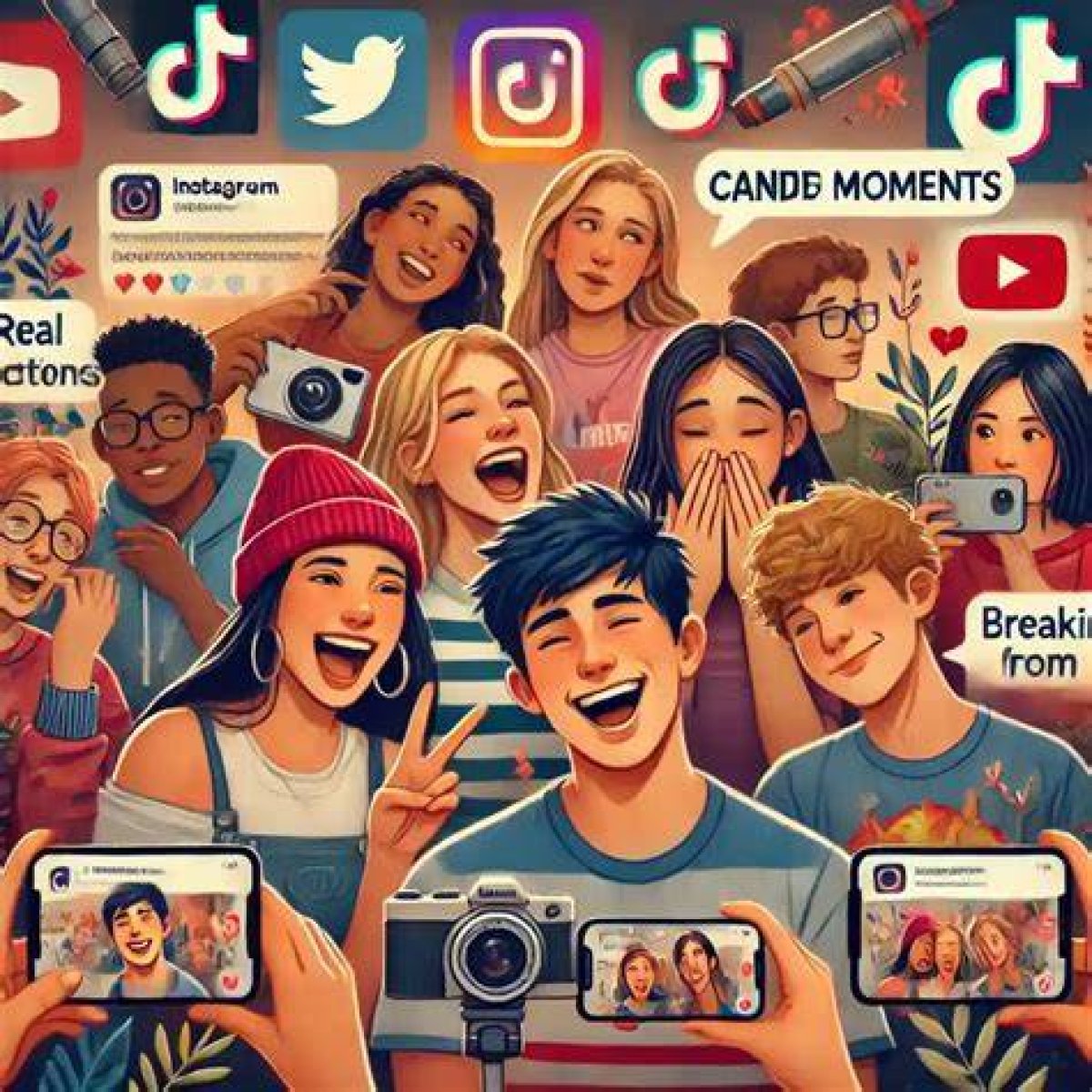 Candid Teens: Embracing Authenticity in the Digital Age