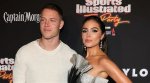 Christian Mccaffrey and Olivia Culpo
