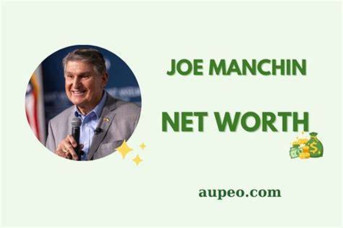 Discover Joe Manchin's Net Worth Today