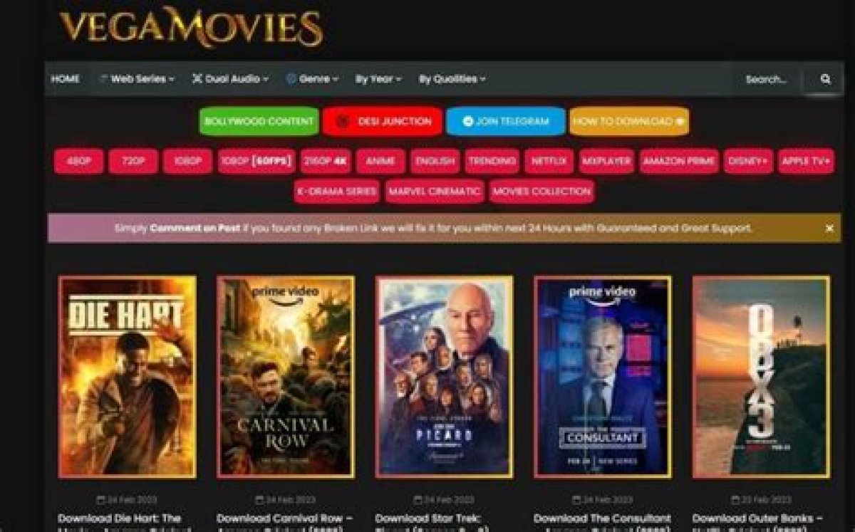 Explore: Movies, Heists & More with Vegmovies Alternatives