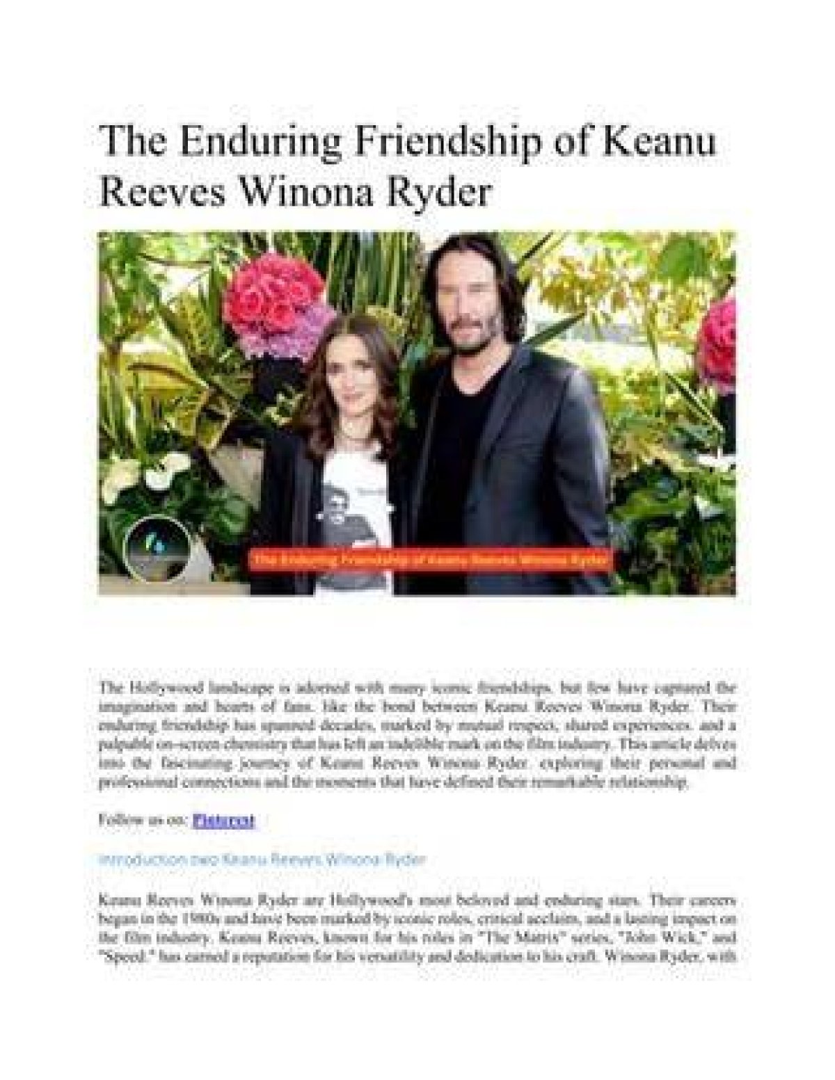 Exploring the Relationship Between Keanu Reeves and Alexandra Grant: an Age Perspective