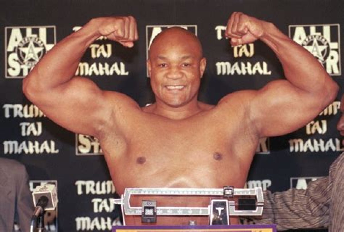 George Foreman's Pillar of Strength