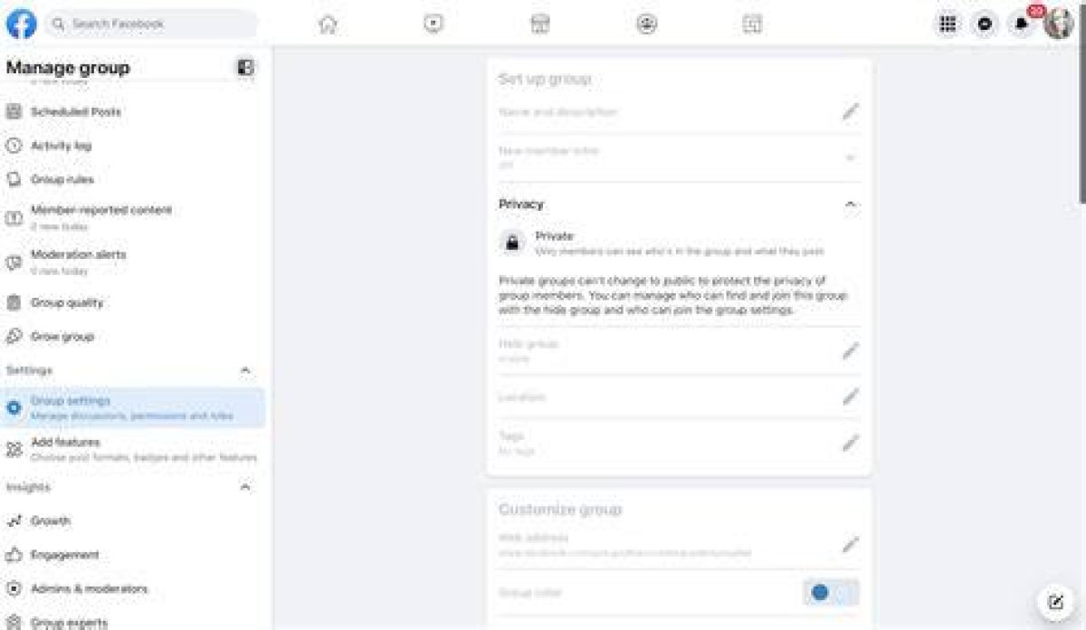 How Can I Change My Facebook Group Name Before 28 Days? ·