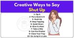 How Do You Say Shut up in Jamaican?