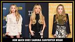 How Much Does Sabrina Carpenter Weigh? a Comprehensive Guide