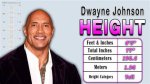 How Tall Is the Actor the Rock: Uncovering the Towering Persona of Dwayne Johnson