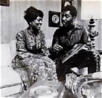 Josephine Rogers and Otis Williams of the Temptations