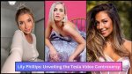 Lily Phillips Tesla Video Leak, Lilly Daisy Phillips and Luke Cooper, of Model on Hstikkytokky Uk Ti