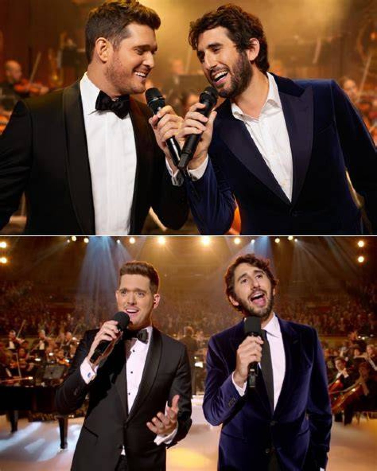 Michael Bublé and Josh Groban Duet: a Harmonious Collaboration