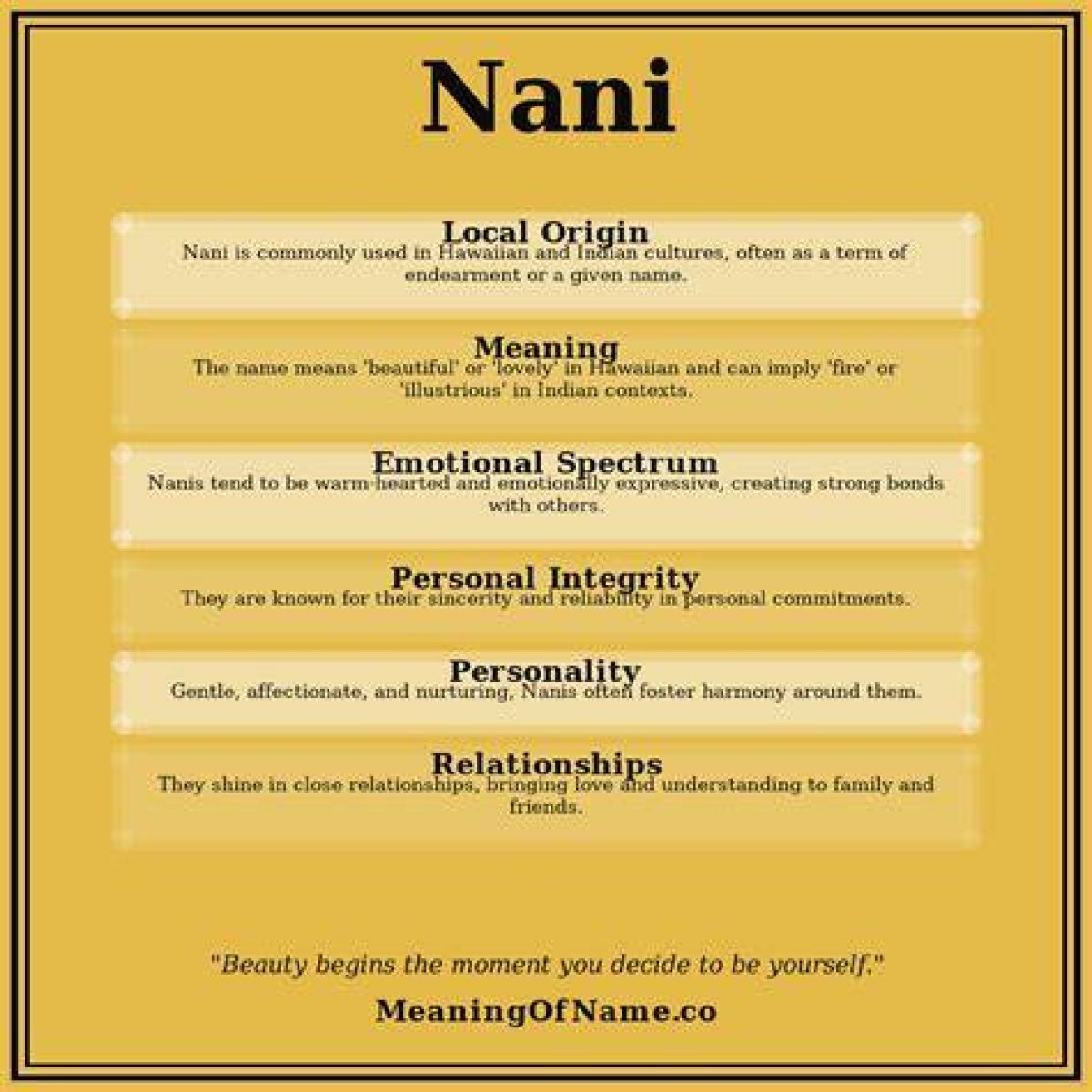 Nani Meaning: Understanding the Significance Behind the Term