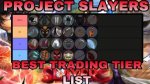 Project Slayer Trading Tier List and More ·
