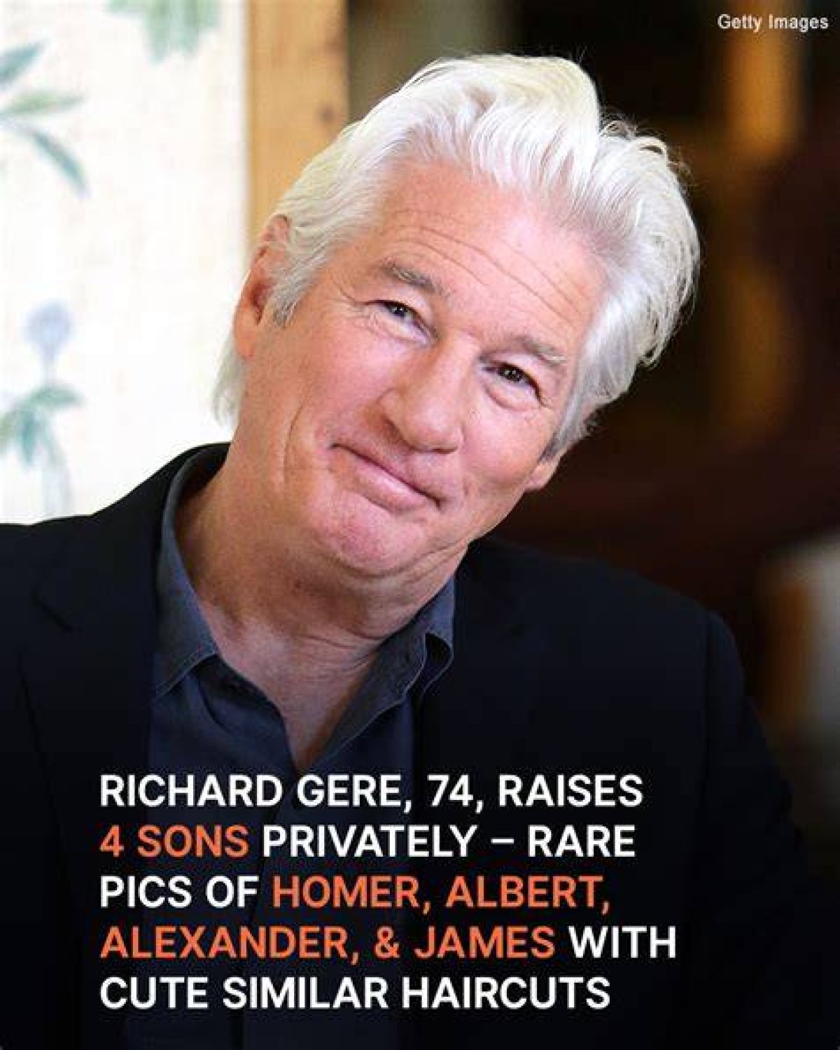 Rare Glimpses of His Sons
