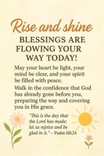 Rise and Shine! Blessings for a Glorious Monday