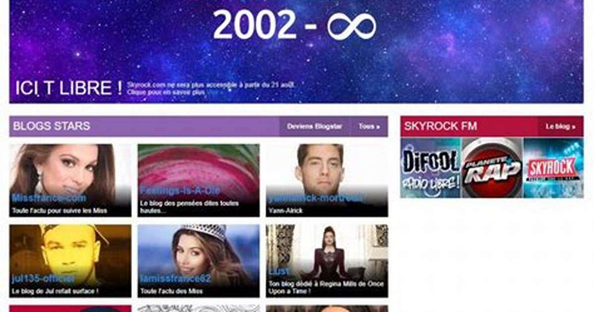 | Skyblog