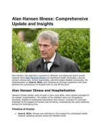 Understanding Robert Heights' Illness Update: a Comprehensive Overview