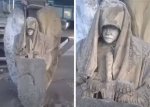 Unearthing the Mystique: the Angel Statue Found in Russia