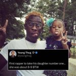 Young Thug Tells His Daughter to Get off Instagram Live |